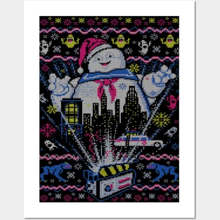 Ugly Christmas Ghost Posters and Art